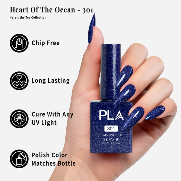 PLA Gel Polish 12ml - Heart Of The Ocean 301