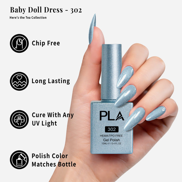 PLA Gel Polish 12ml - Baby Doll Dress 302