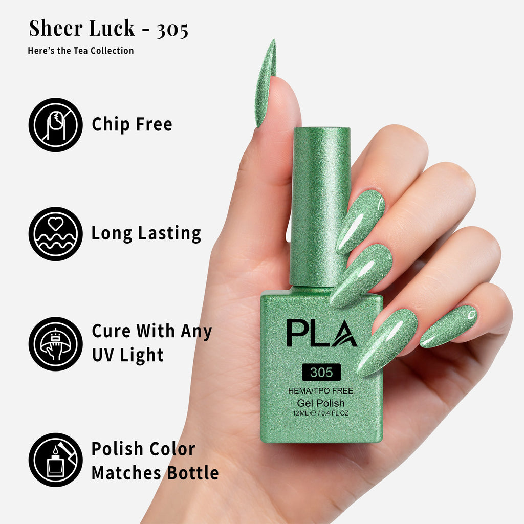 PLA Gel Polish 12ml - Sheer Luck 305