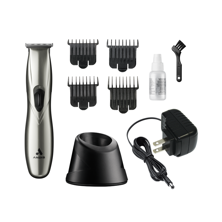 Andis Slimline Pro Li Trimmer - Chrome - D-8 Secondary image