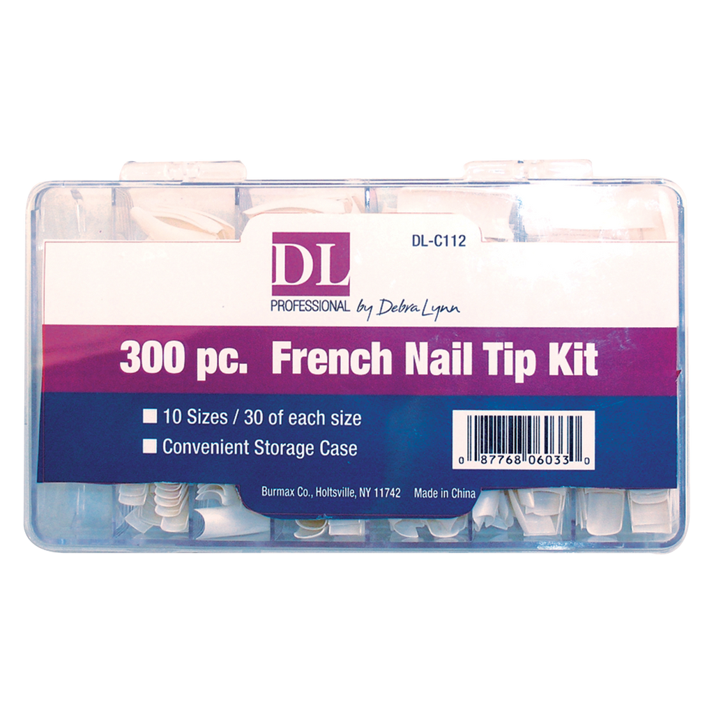 DL Pro 300pc French Nail Tip Kit (DL-C112)