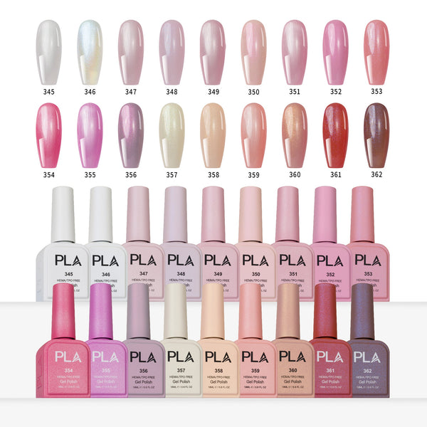PLA ICON Runaway Bride collection - shades 345-362