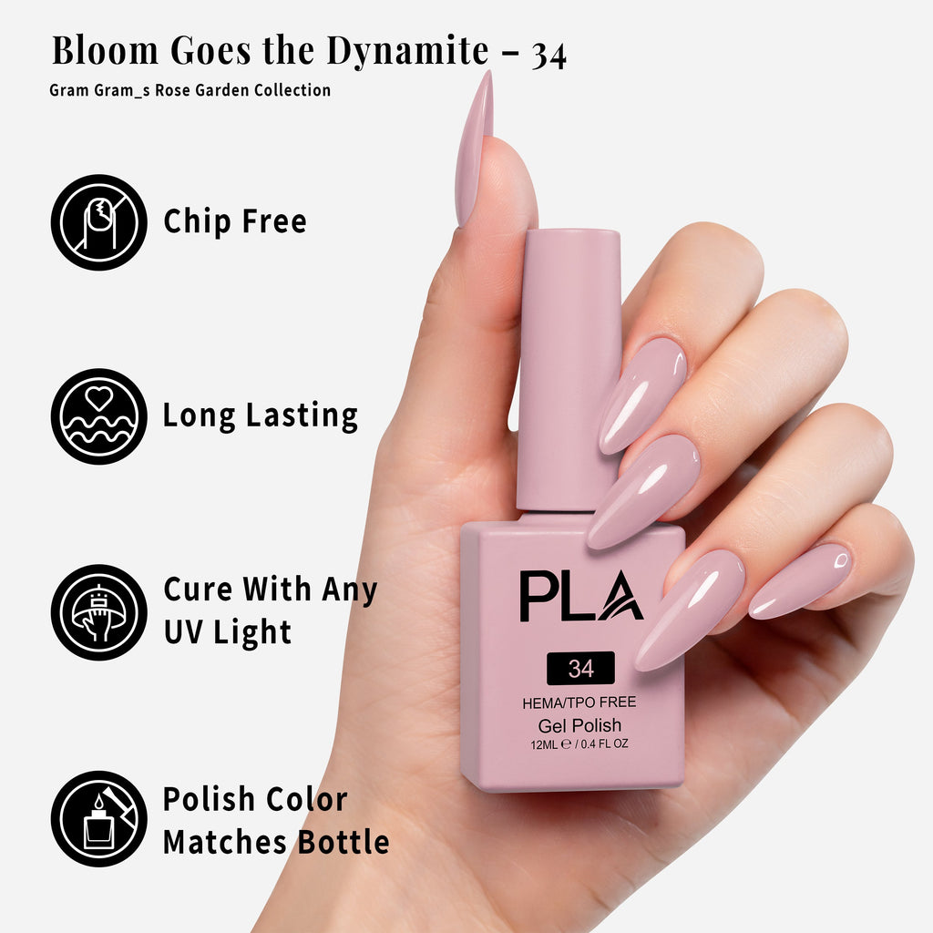 PLA Gel Polish 12ml - Bloom Goes the Dynamite 34