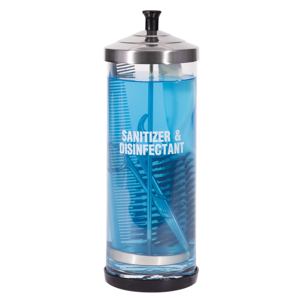 Scalpmaster Glass Sanitizing Jar 39oz (SC-551)