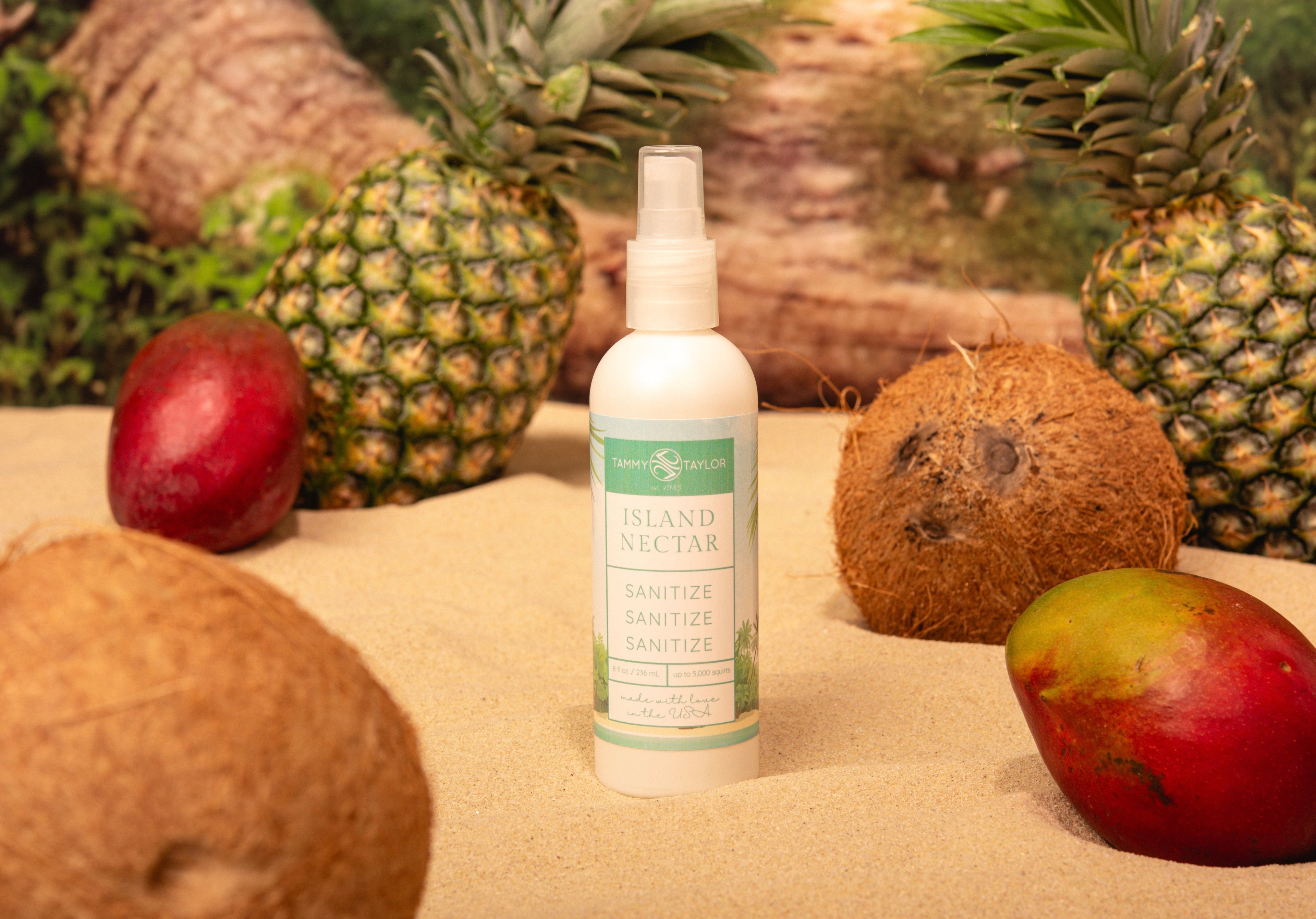 Tammy Taylor Sanitize 8oz - Island Nectar