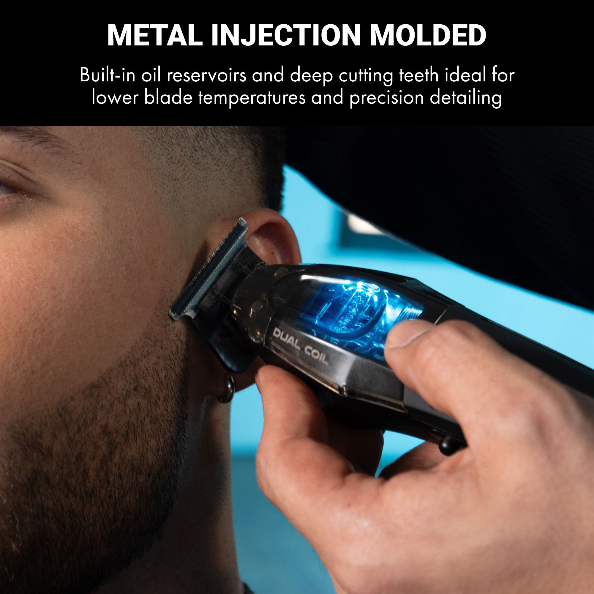 BaBylissPRO Deep-Tooth Metal Injection Molded T-Blade