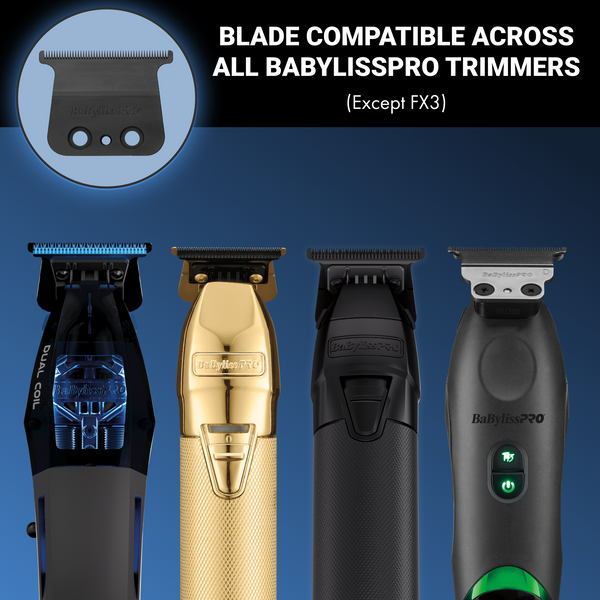 BaBylissPRO Deep-Tooth Metal Injection Molded T-Blade