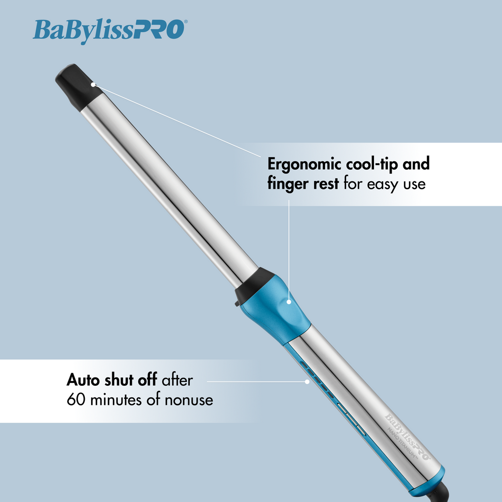 BaBylissPRO Nano Titanium 1" Oval Barrel Wand