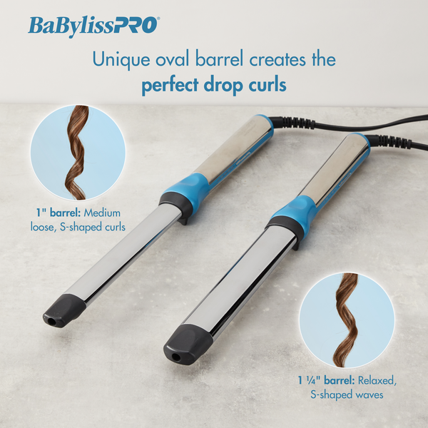 BaBylissPRO Nano Titanium 1" Oval Barrel Wand