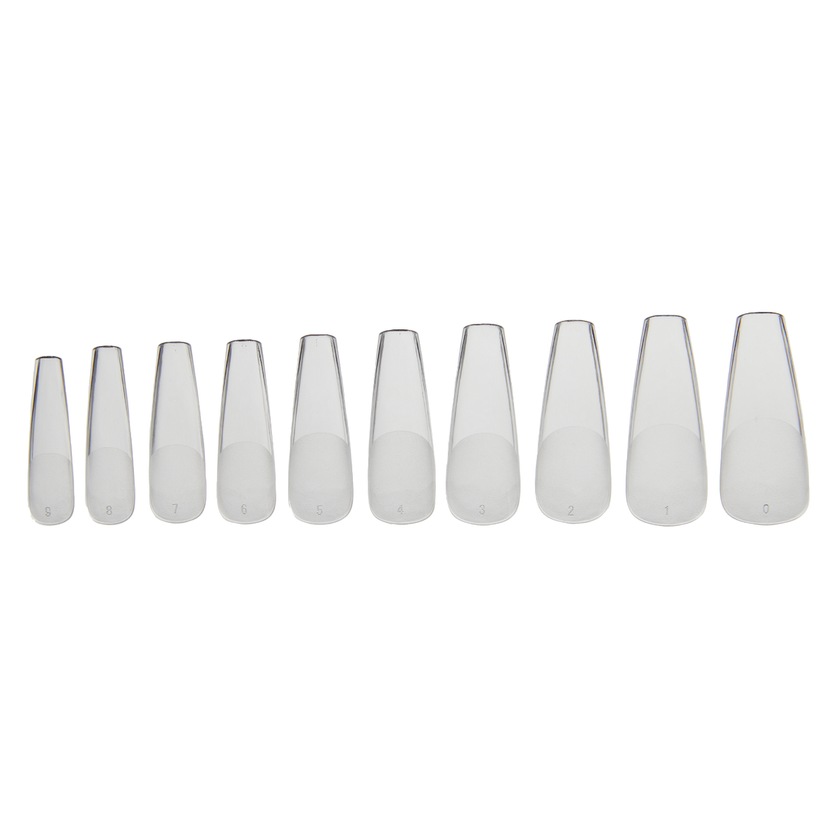 DL Pro 300pc Nail Tip Kit - Ballerina Clear (DL-C568) Main image