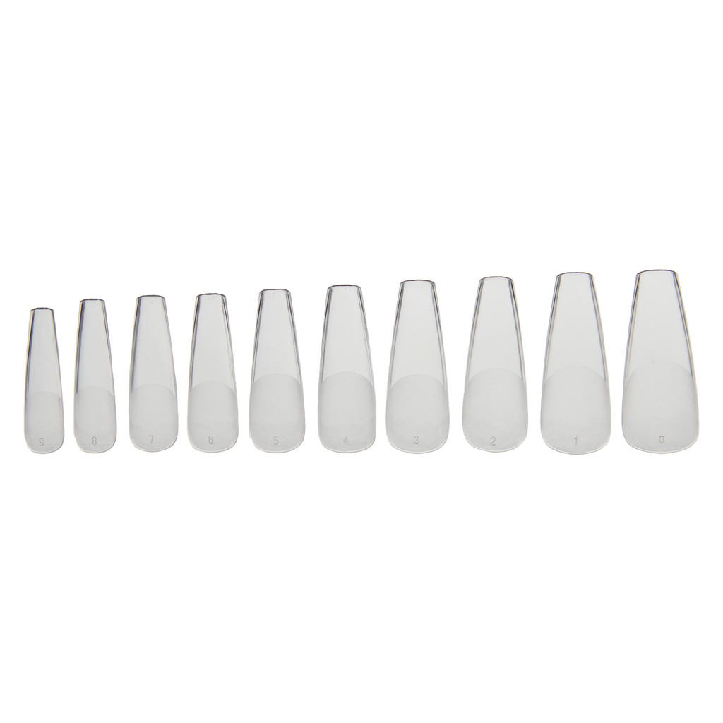 DL Pro 300pc Nail Tip Kit - Ballerina Clear (DL-C568)
