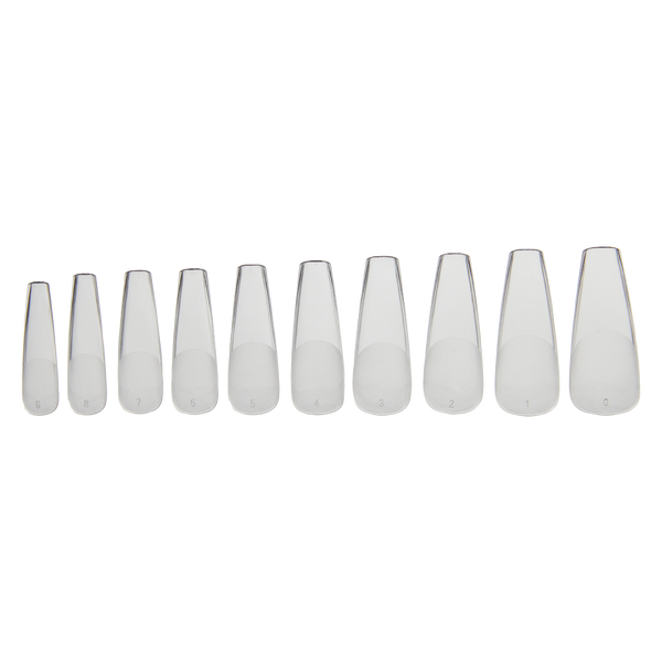 DL Pro 300pc Nail Tip Kit - Ballerina Clear (DL-C568)
