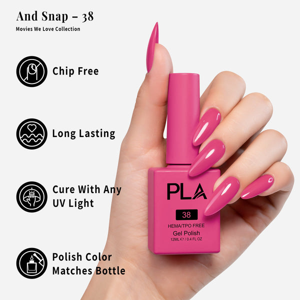 PLA Gel Polish 12ml - And Snap 38