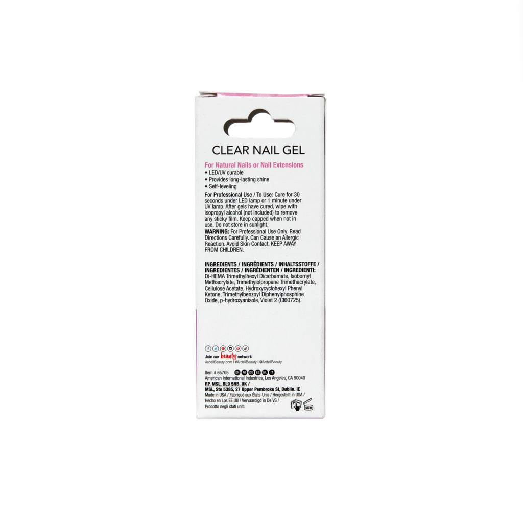 Ardell Clear Nail Gel LED/UV 0.5oz