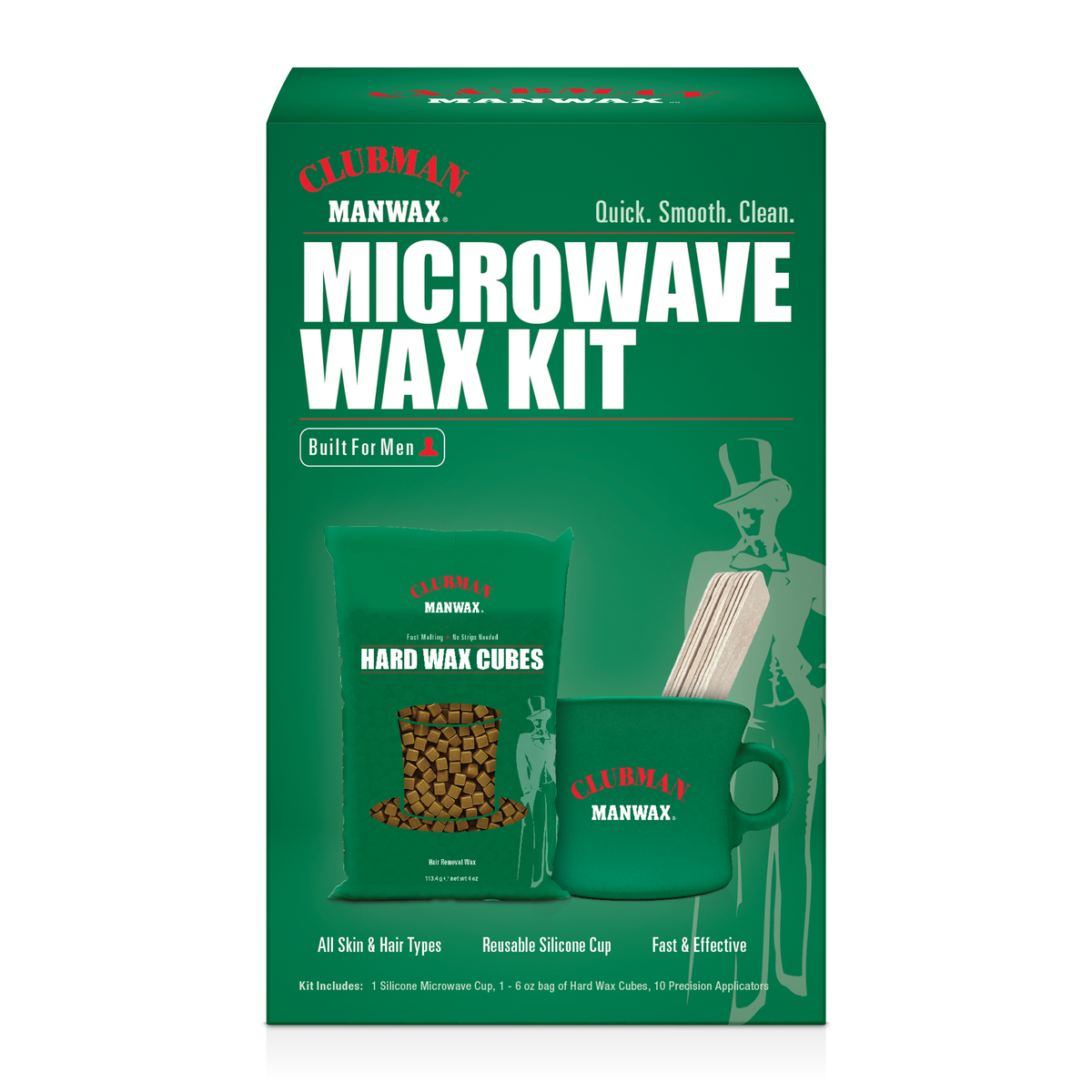 Clubman Microwave Wax Kit Main image