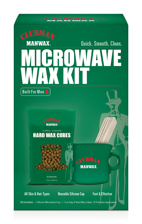 Clubman Microwave Wax Kit