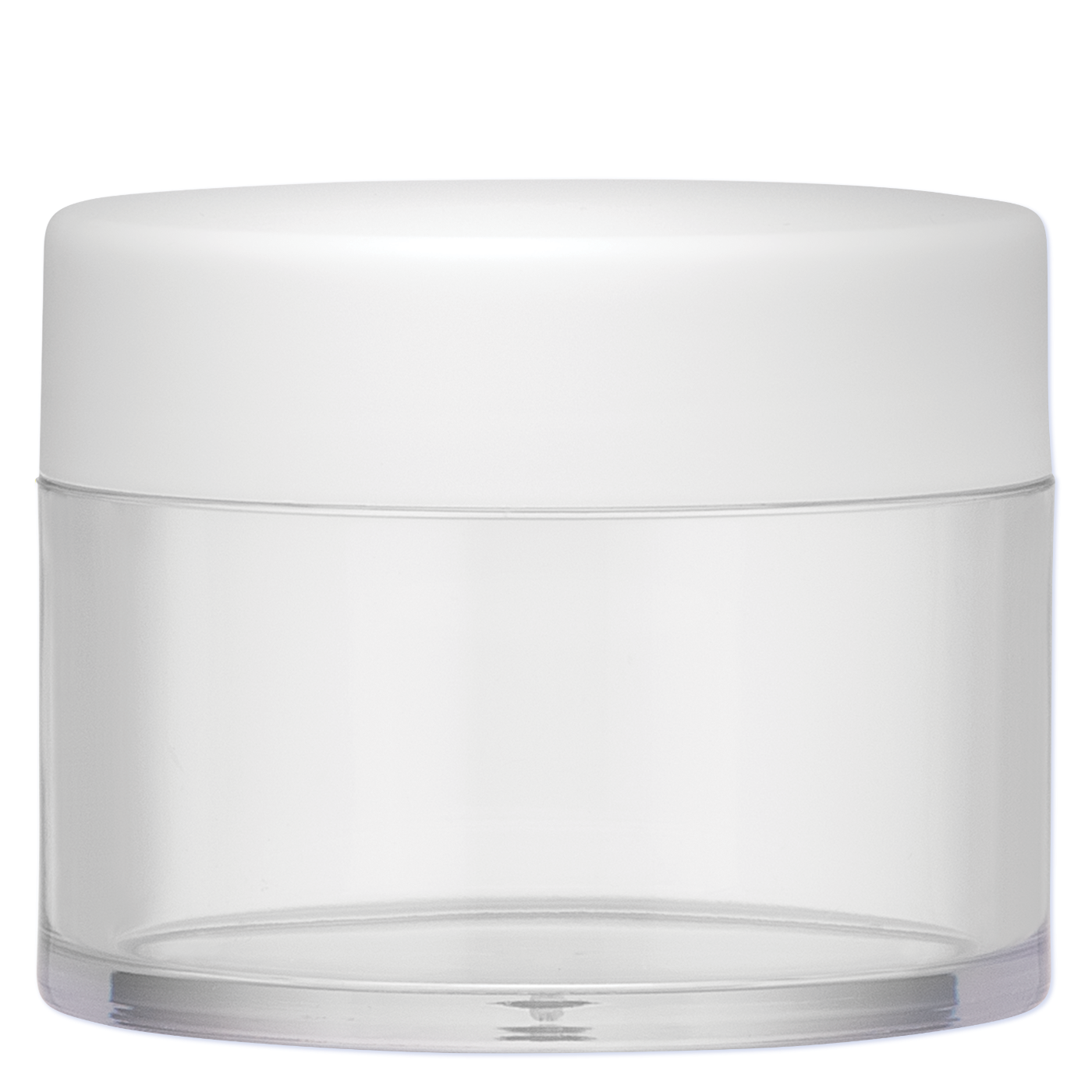 Fantasea White Lid Acrylic Jar 3.4oz (FSC392)