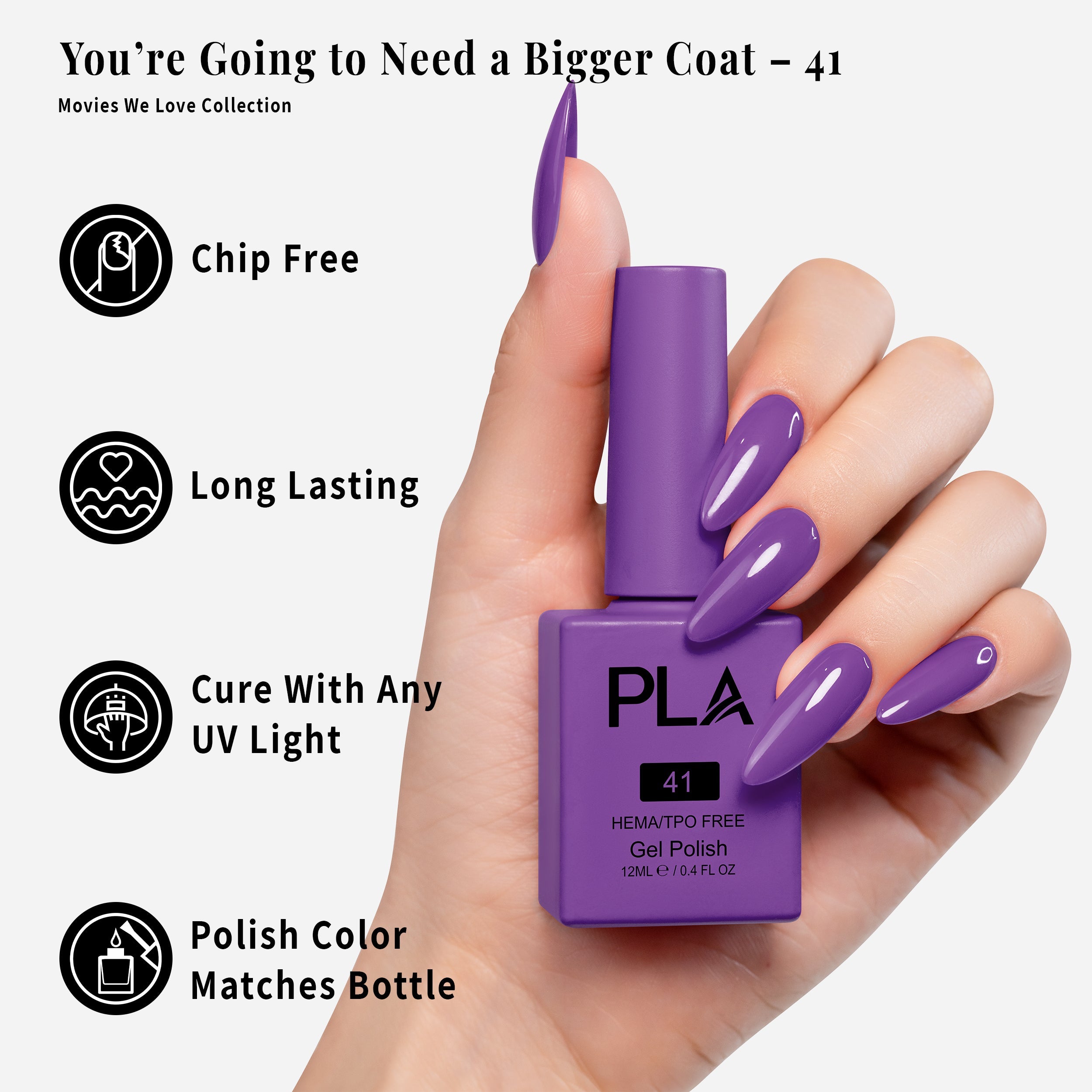 PLA Gel Polish 12ml - You're Going to Need a Bigger Coat 41