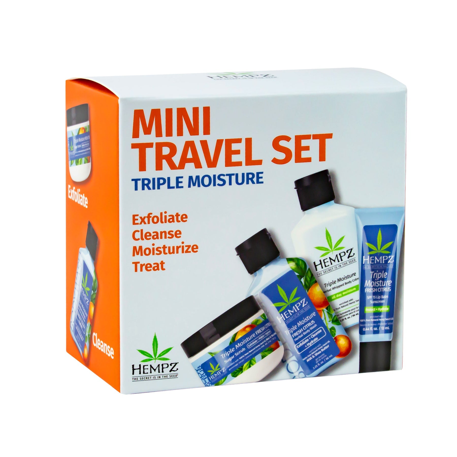 Hempz Mini Travel Set - Triple Moisture Secondary image