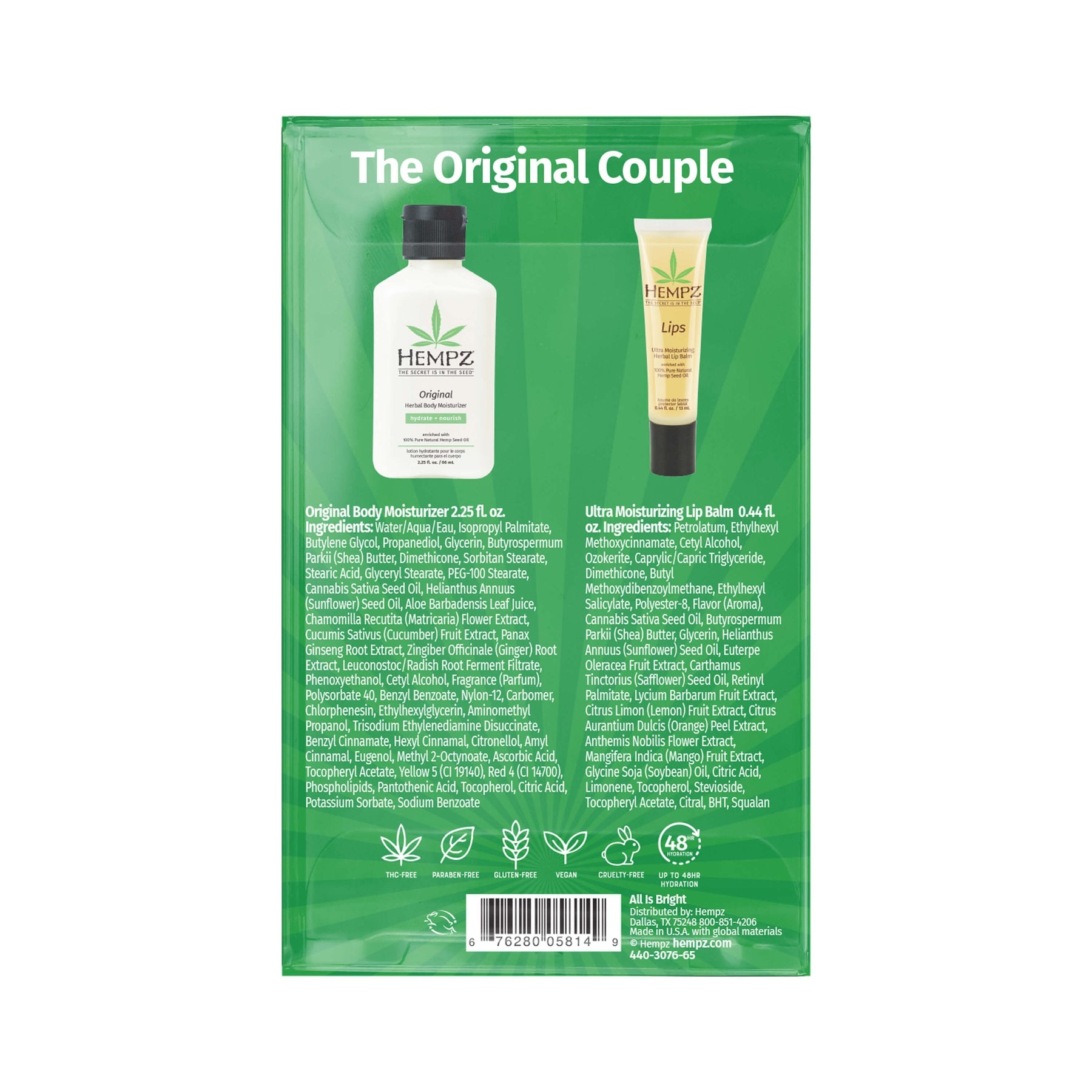 Hempz All Is Bright Duo