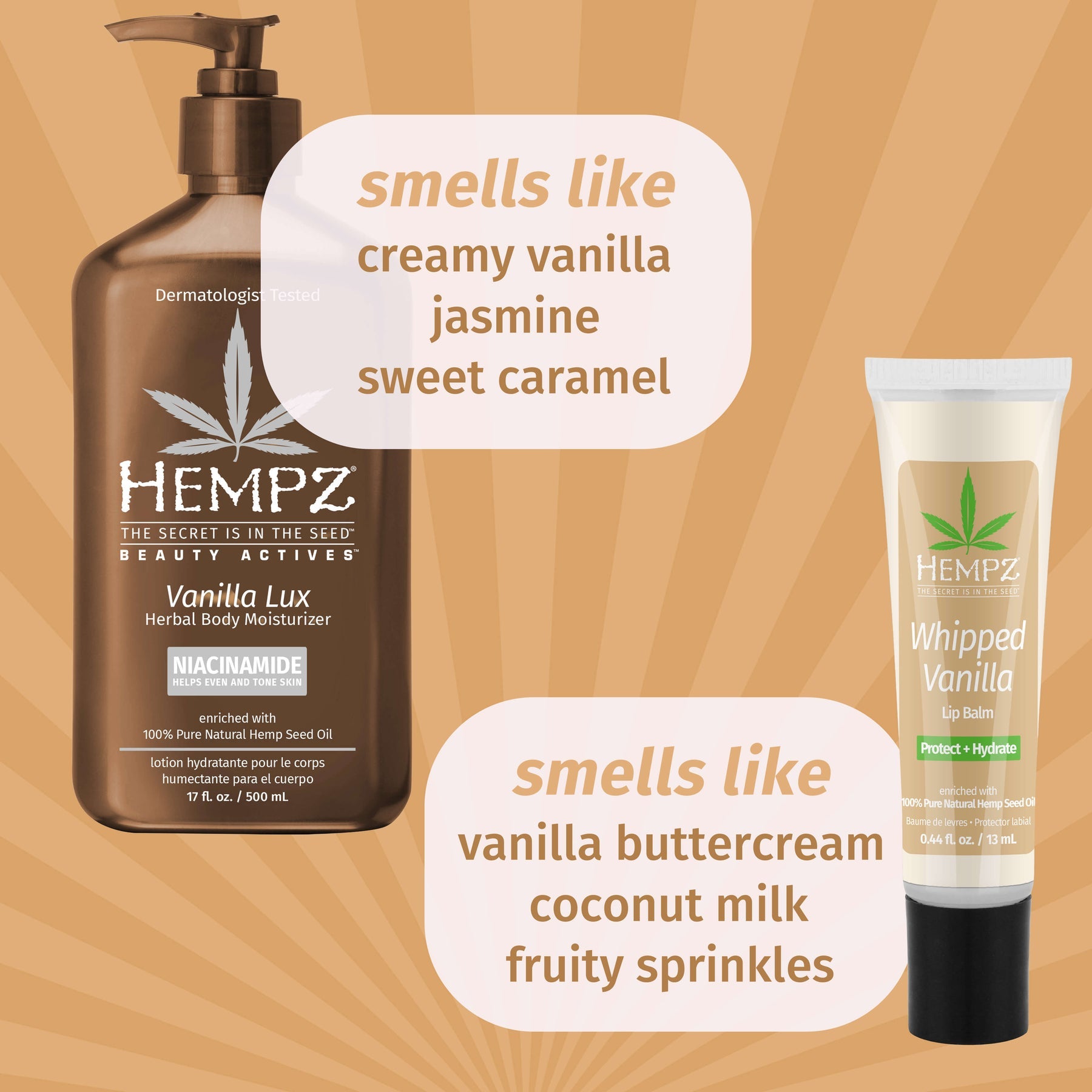 Hempz Winter Hydration Gift Set - Vanilla Lux Secondary image