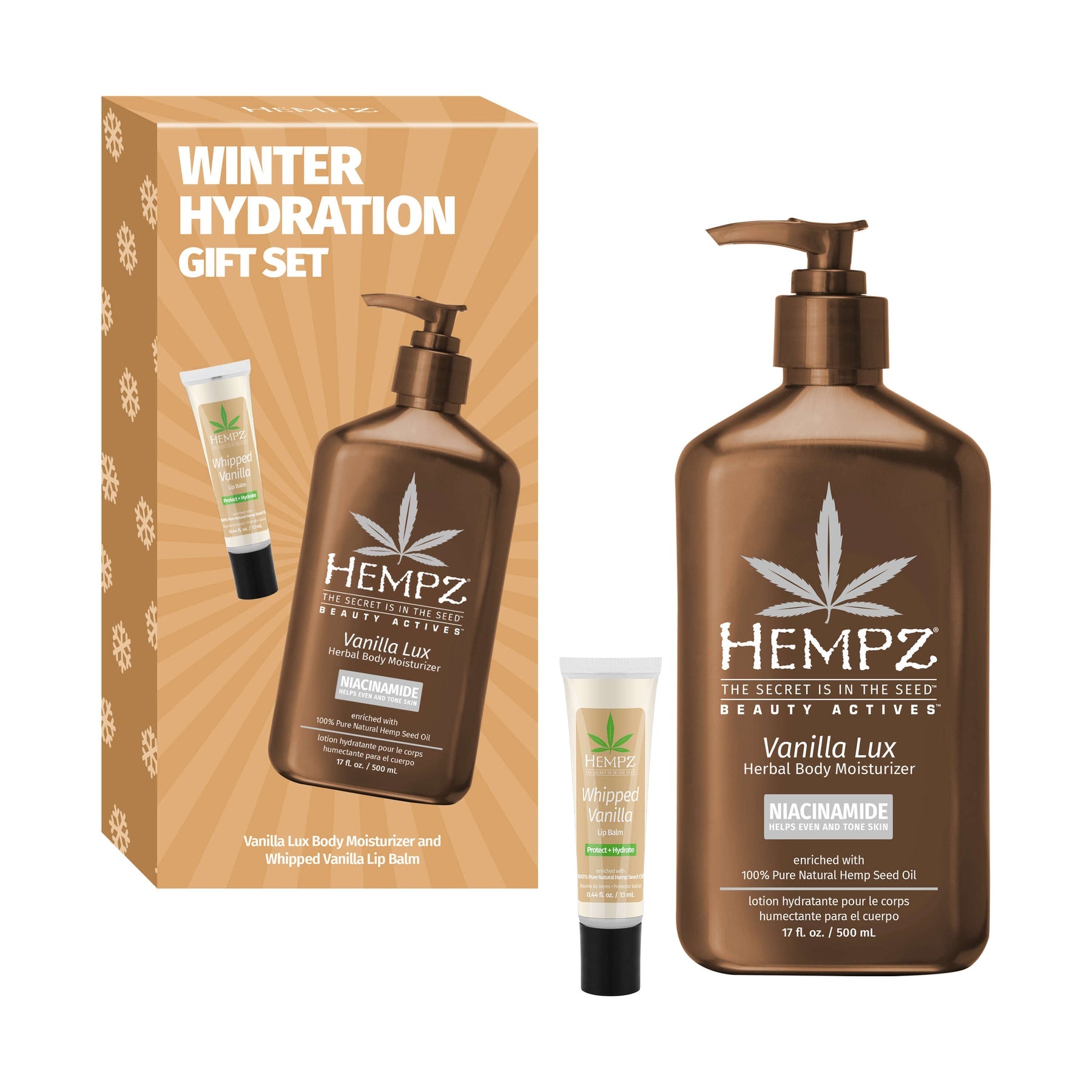 Hempz Winter Hydration Gift Set - Vanilla Lux Main image