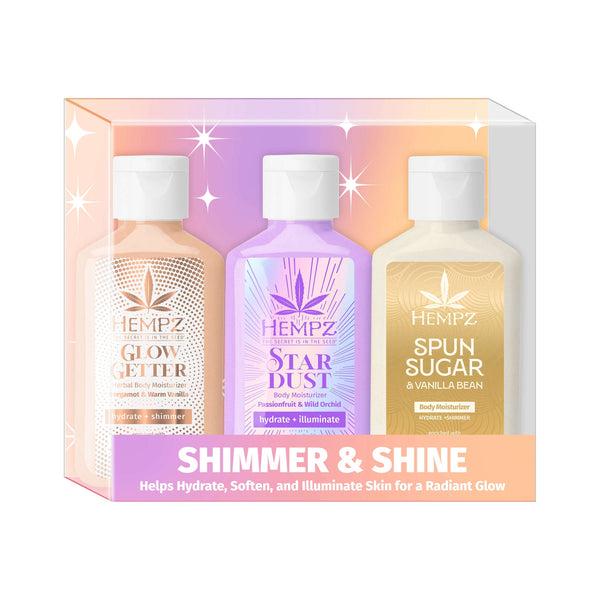 Hempz Shimmer & Shine 3pk