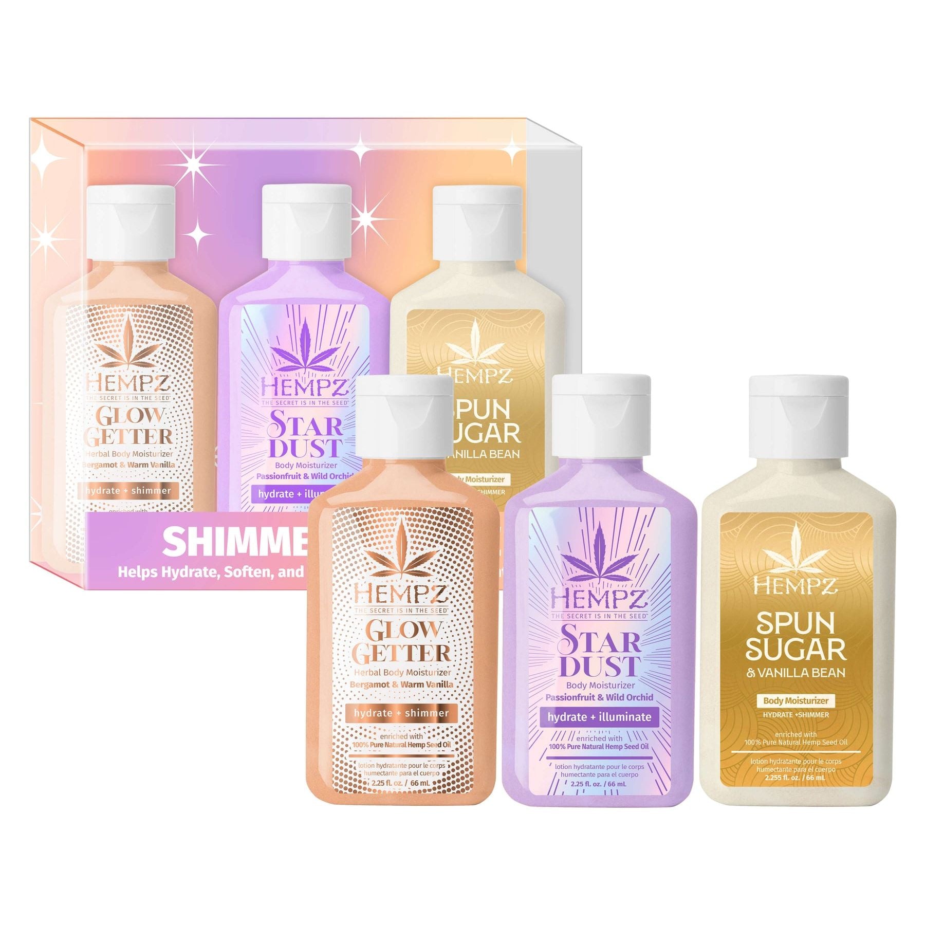 Hempz Shimmer & Shine 3pk Main image