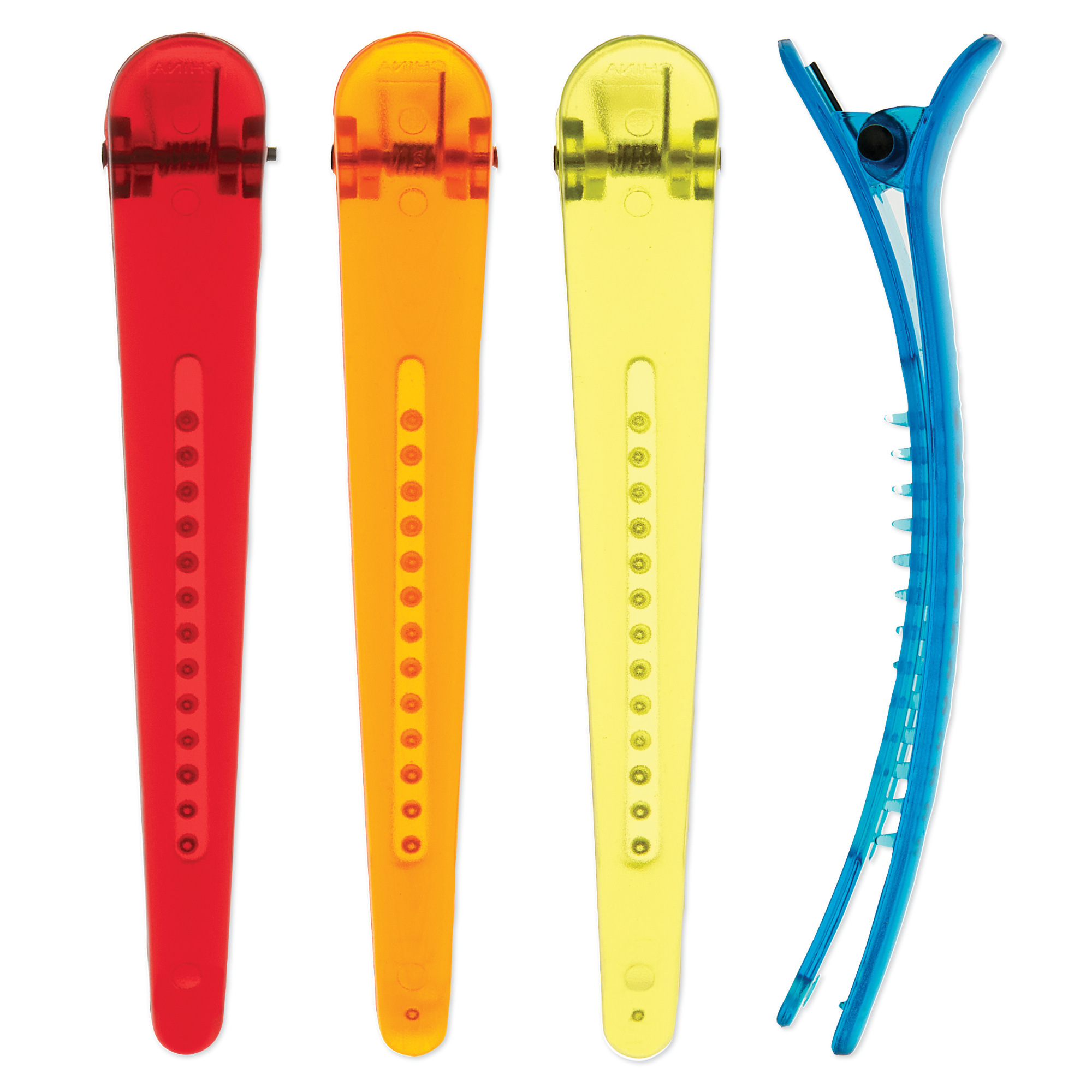 Soft N Style 4.5 Translucent Duck Bill Clips (CD-218) Main image