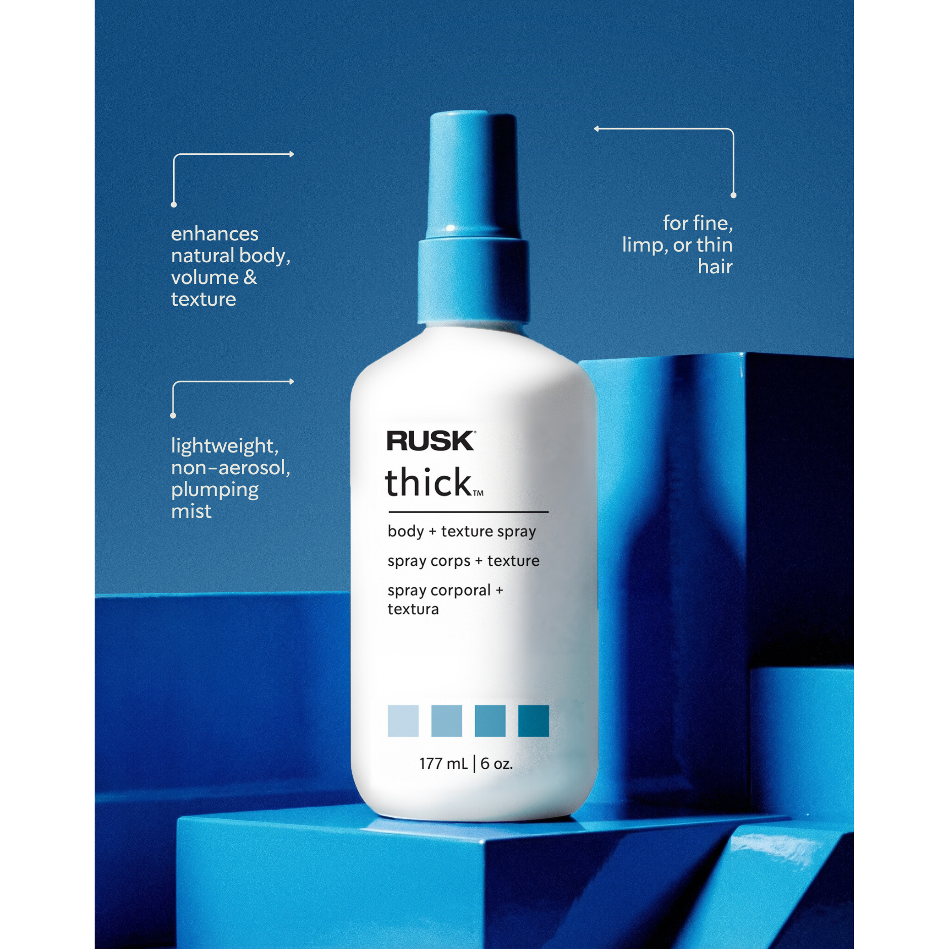 Rusk Thick Spray 6oz Secondary image