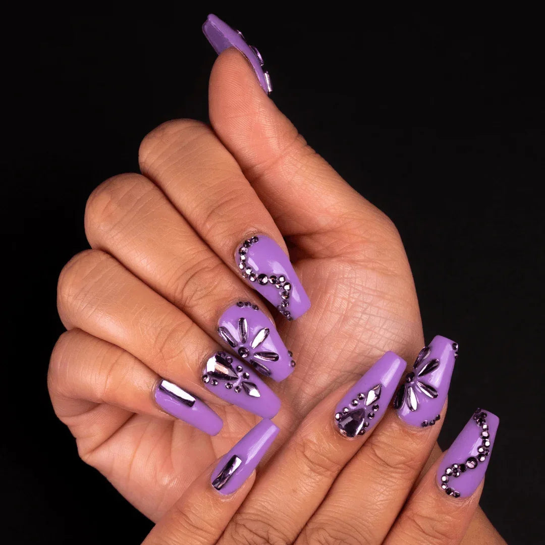 PLA Nail Gems - Purple