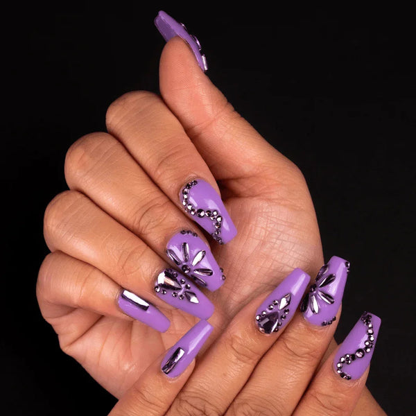 PLA Nail Gems - Purple