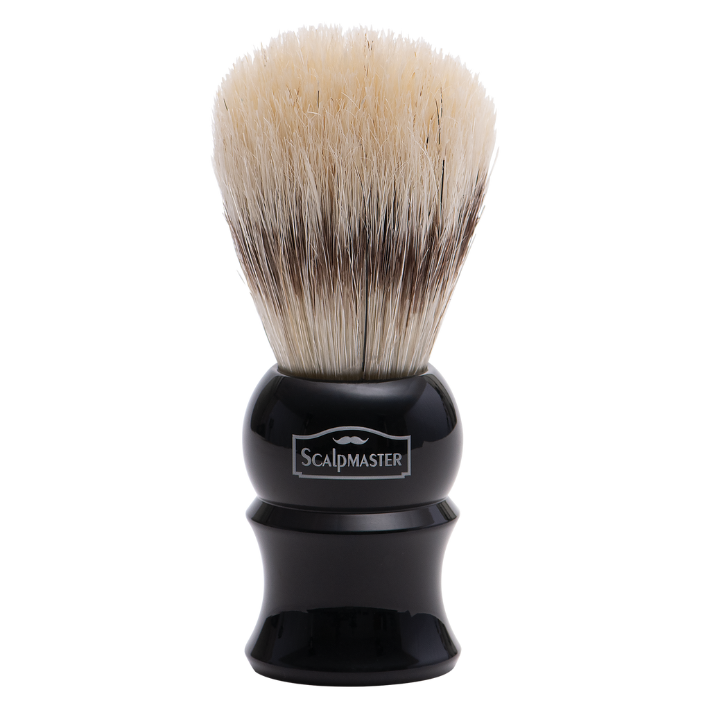 Scalpmaster Delux 100% Boar Shaving Brush (SB-16)