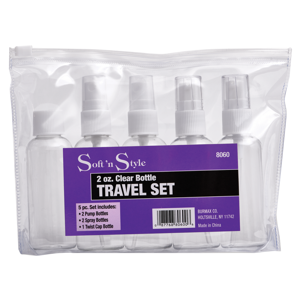 Soft N Style 5pc Travel Bottle Set (8060)