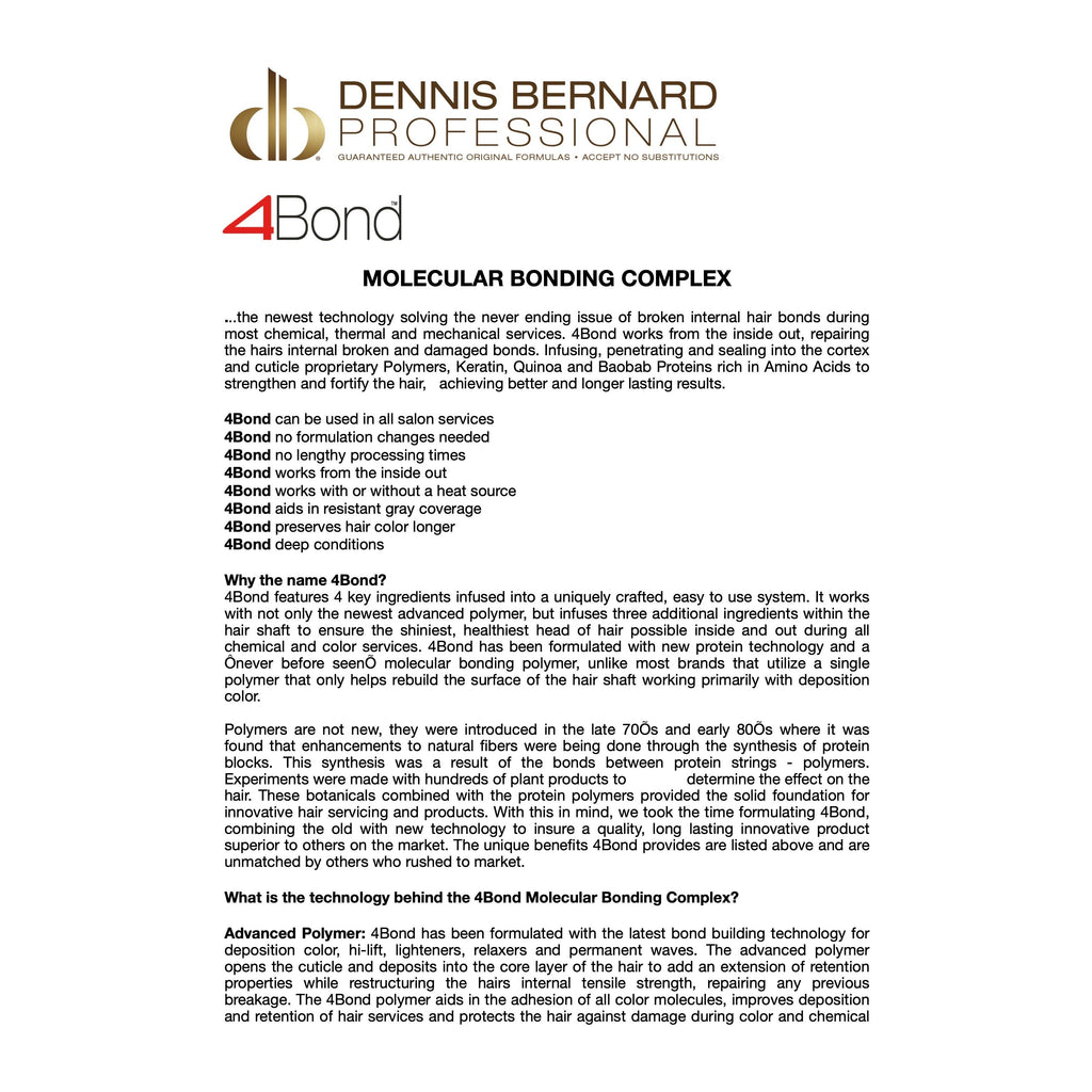 4Bond Molecular Bonding Complex 8oz