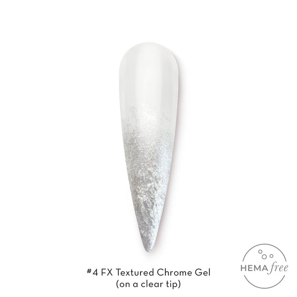 Fuzion FX Textured Chrome Gel 5g - #4