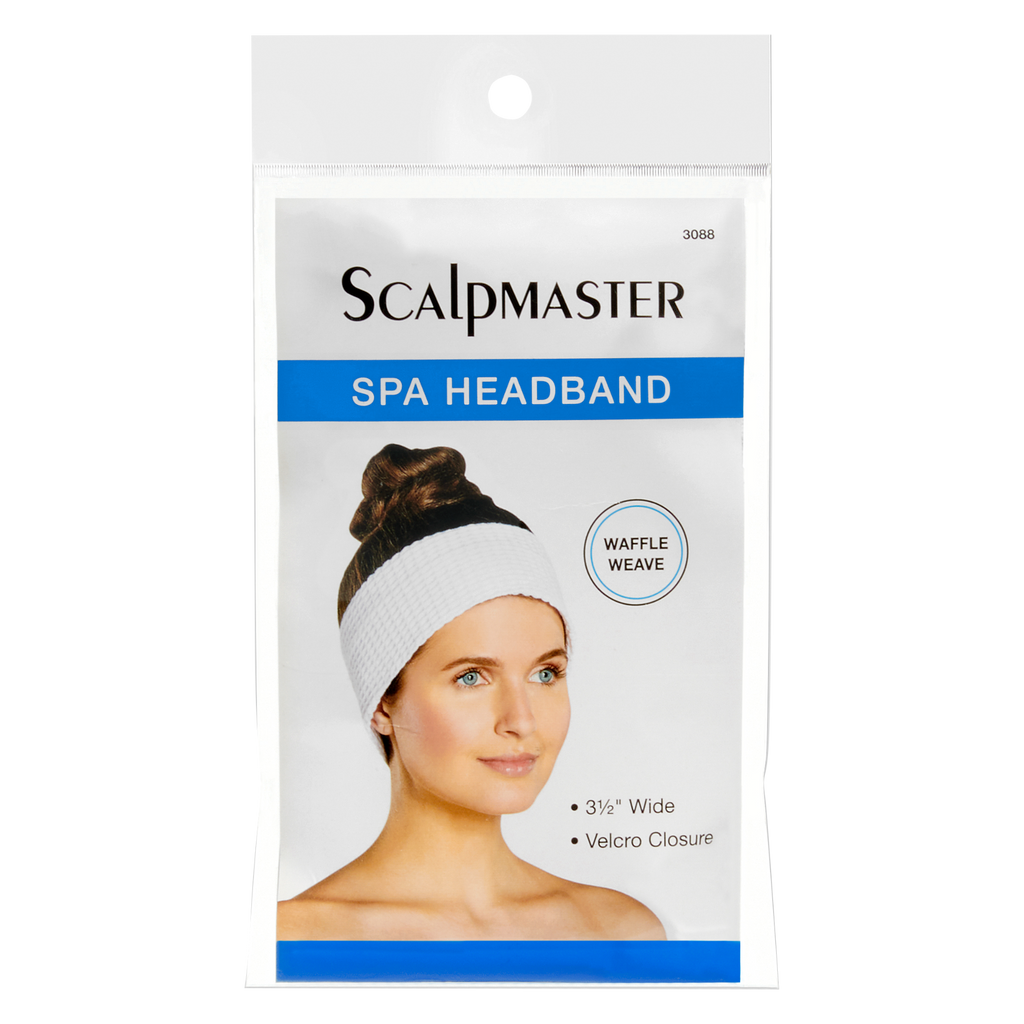 Scalpmaster Velcro Spa Headband (3088)