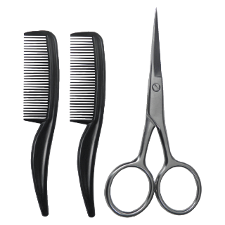 Scalpmaster Barber Men’s Facial Grooming Kit - 3pc (SC-9026)