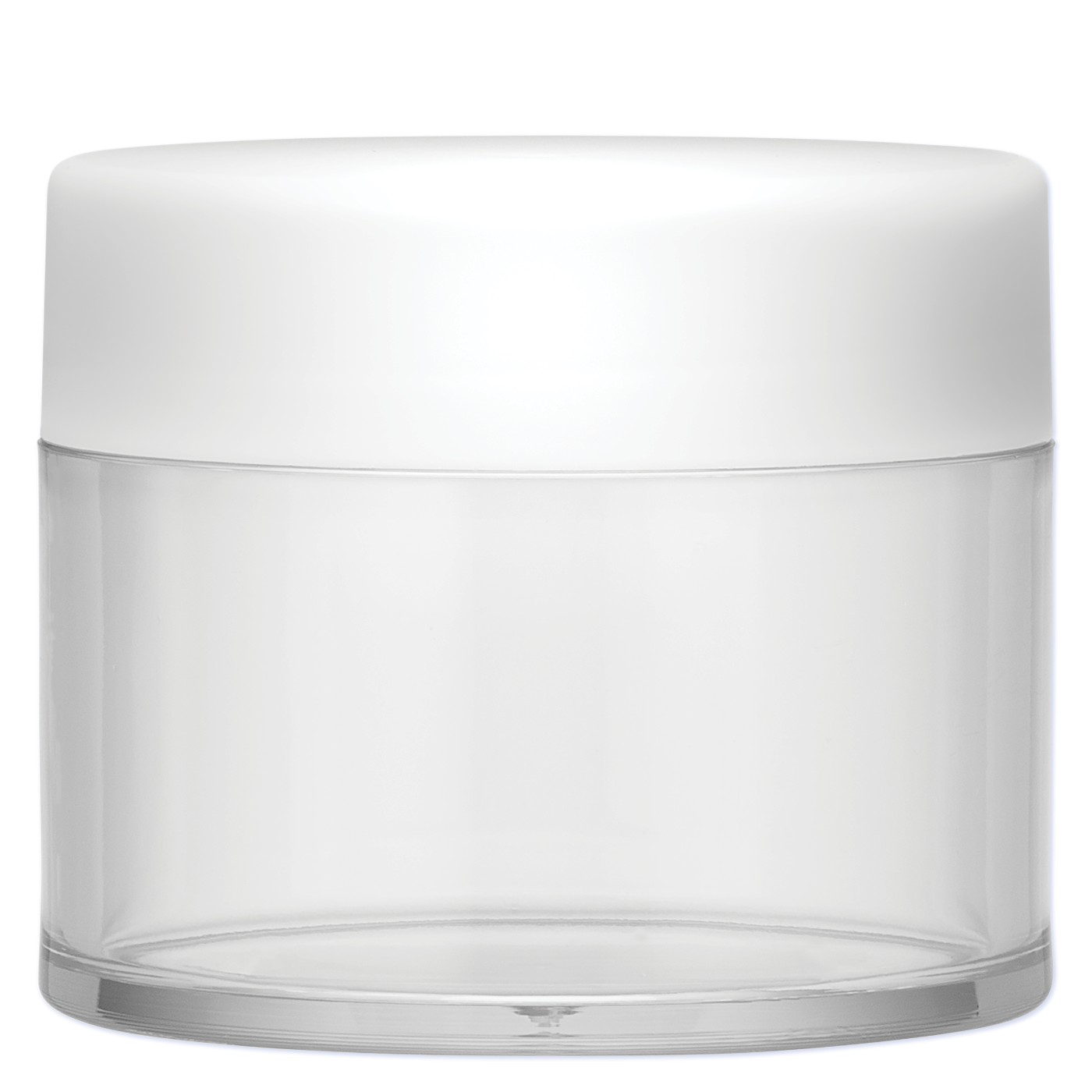 Fantasea White Lid Acrylic Jar 10.1oz (FSC469)