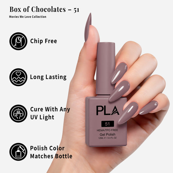 PLA Gel Polish 12ml - Box of Chocolates 51