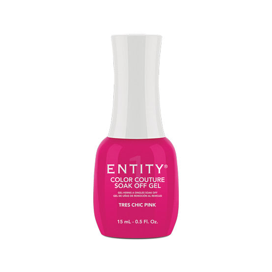 Entity Gel Polish - Tres Chic Pink .5oz