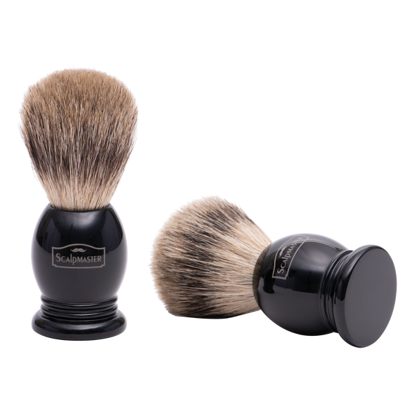 Scalpmaster 100% Badger Shaving Brush (SB-18)