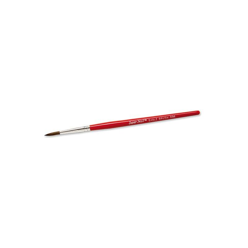 Supernail Round Sable Brush #006 Main image