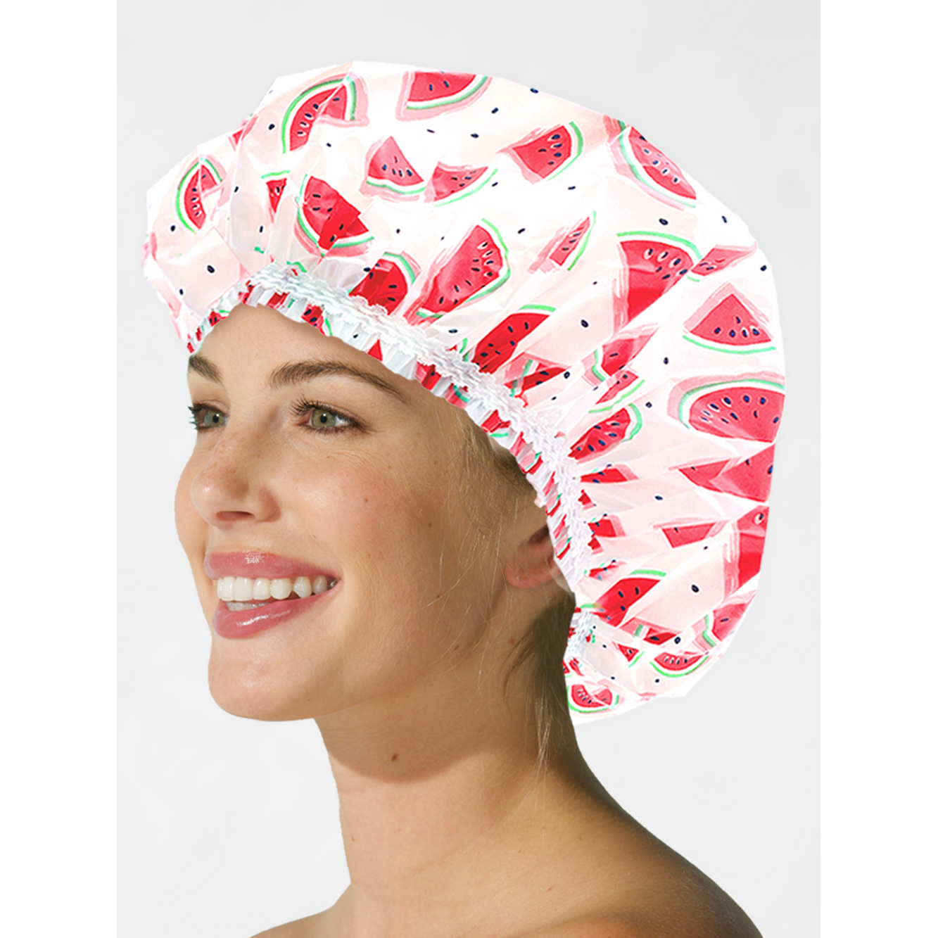 Betty Dain One In A Melon Shower Cap (5191) Secondary image