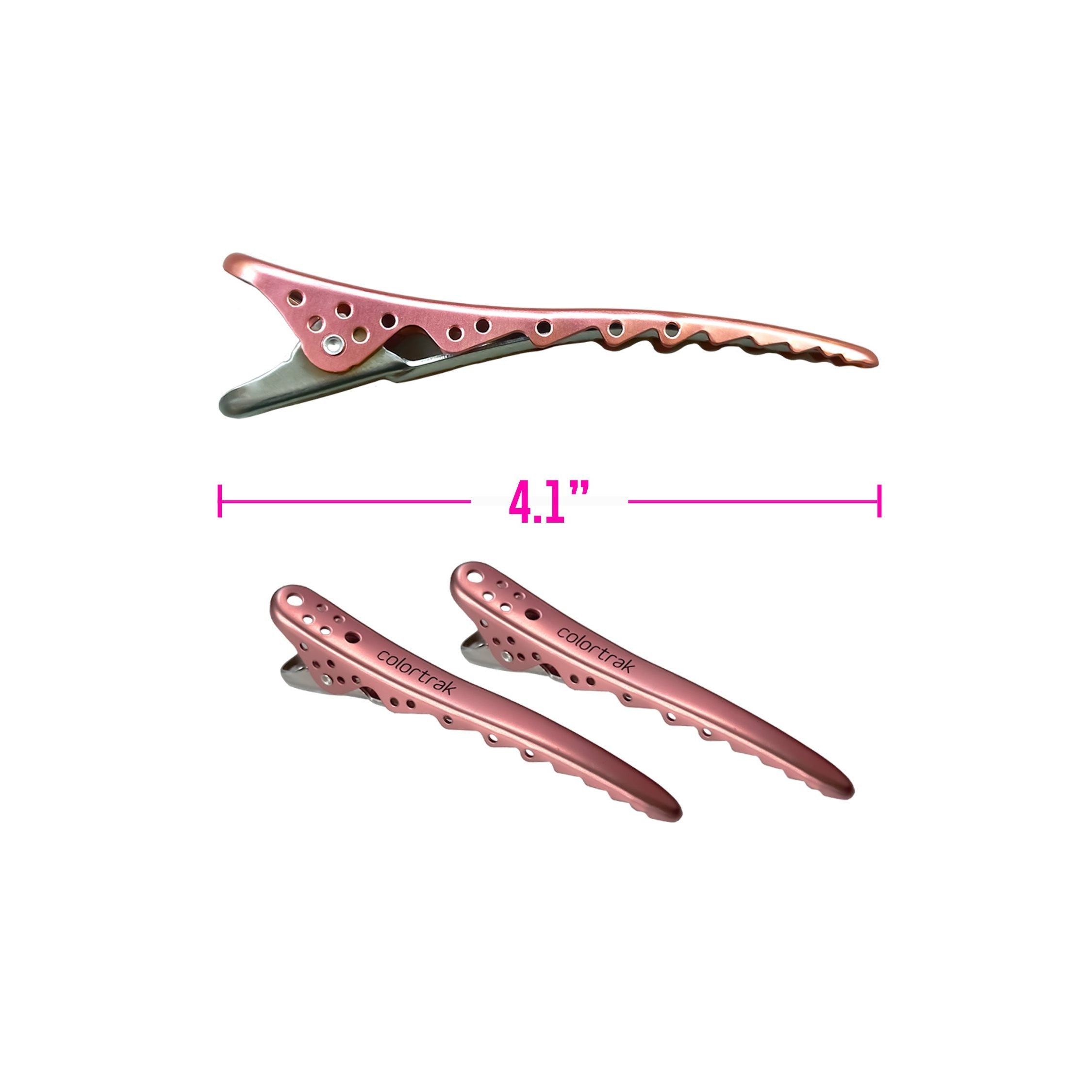 ColorTrak Rose Gold Clips 4pk Secondary image