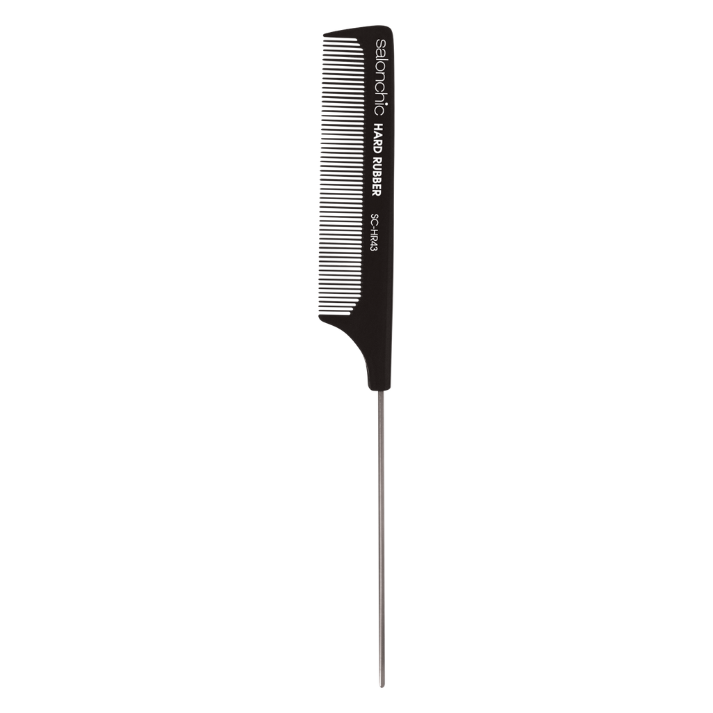 SalonChic 9" Pintail Hard Rubber Comb (SC-HR3)