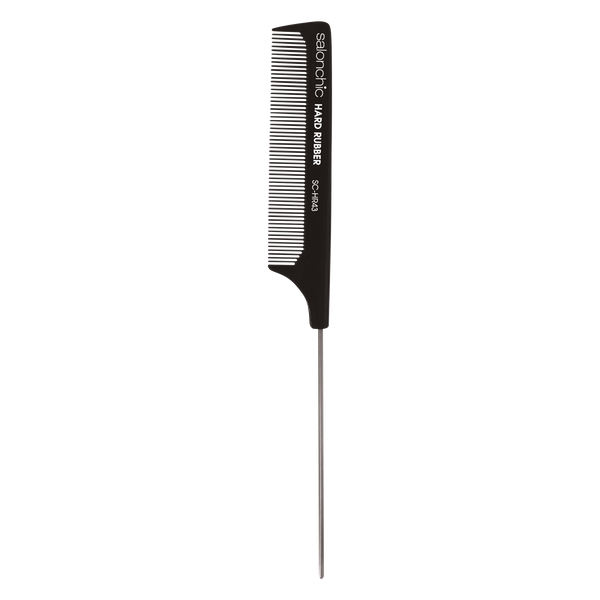 SalonChic 9" Pintail Hard Rubber Comb (SC-HR3)