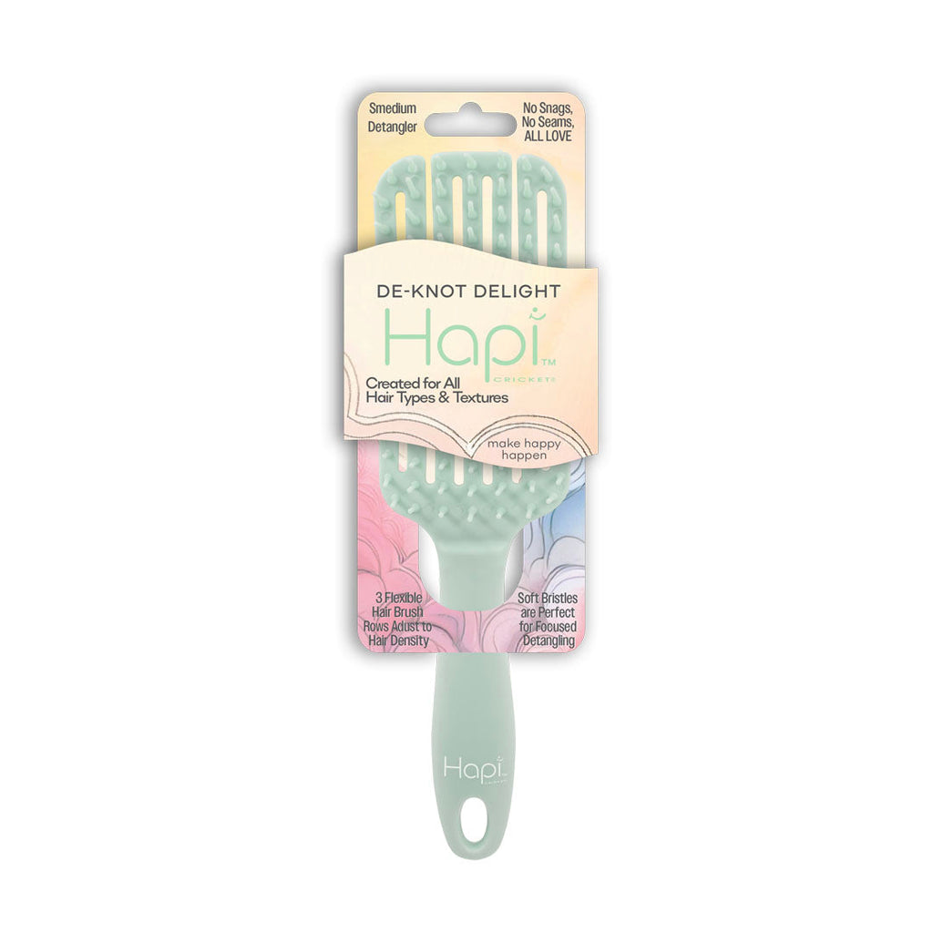 Cricket Hapi De-Knot Delight Detangler Brush - Medium