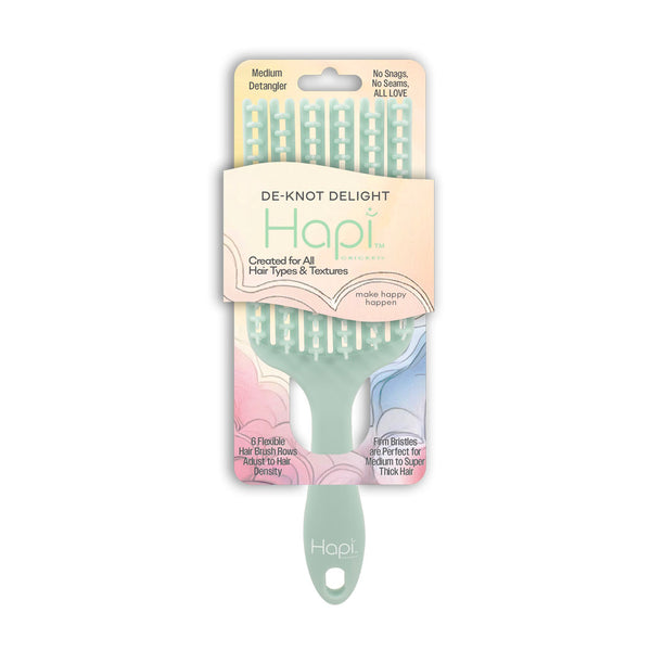 Cricket Hapi De-Knot Delight Flexible Detangler Brush - Medium