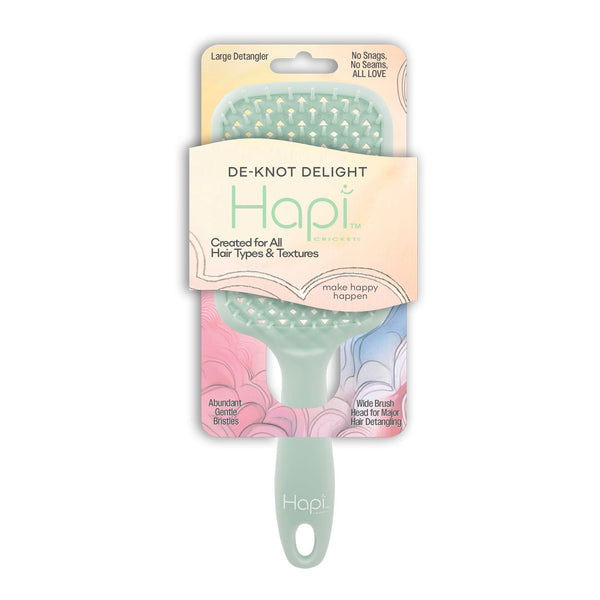 Cricket Hapi De-Knot Delight Detangler Brush - Large